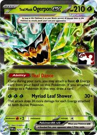 Teal Mask Ogerpon ex (Prize Pack Series 7) (025/167) [Prize Pack Series Cards]