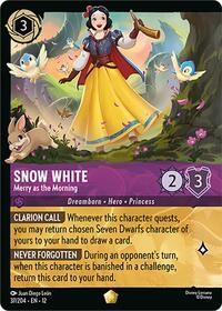 Snow White - Merry as the Morning (Foil) [Wilds Unknown]