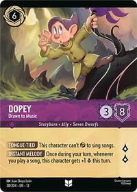 Dopey - Drawn to Music (Foil) [Wilds Unknown]