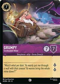 Grumpy - Soreheaded Miner (Foil) [Wilds Unknown]