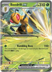 Beedrill ex (003/086) [ME04: Chaos Rising]