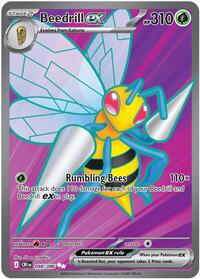 Beedrill ex (098/086) [ME04: Chaos Rising]