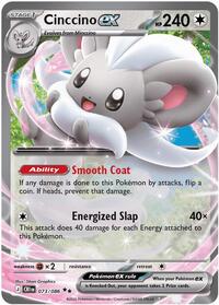 Cinccino ex (073/086) [ME04: Chaos Rising]