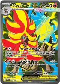Mega Pyroar ex (099/086) [ME04: Chaos Rising]