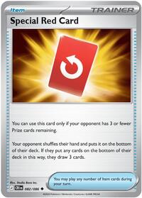 Special Red Card (082/086) [ME04: Chaos Rising]