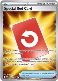 Special Red Card (113/086) [ME04: Chaos Rising]