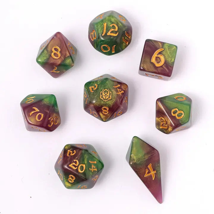 Wyvern Venom – Wyrmforged Dice Set