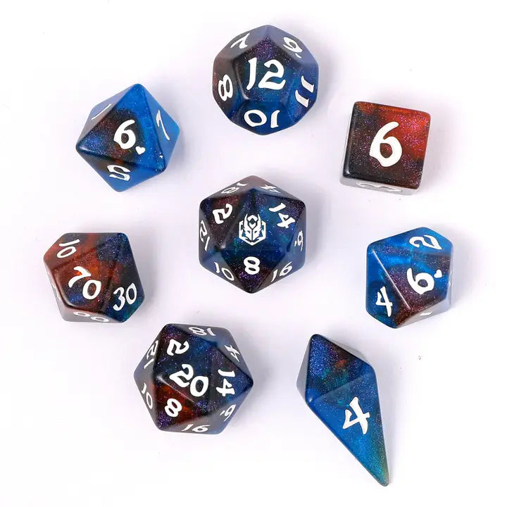 Mystic Nebula – Wyrmforged Dice Set
