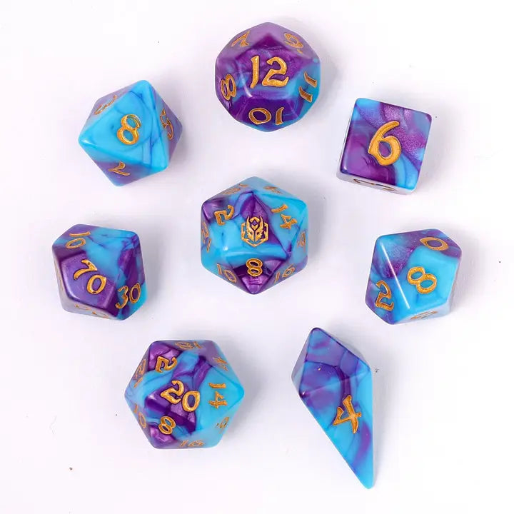Banshee’s Wail – Wyrmforged Dice Set