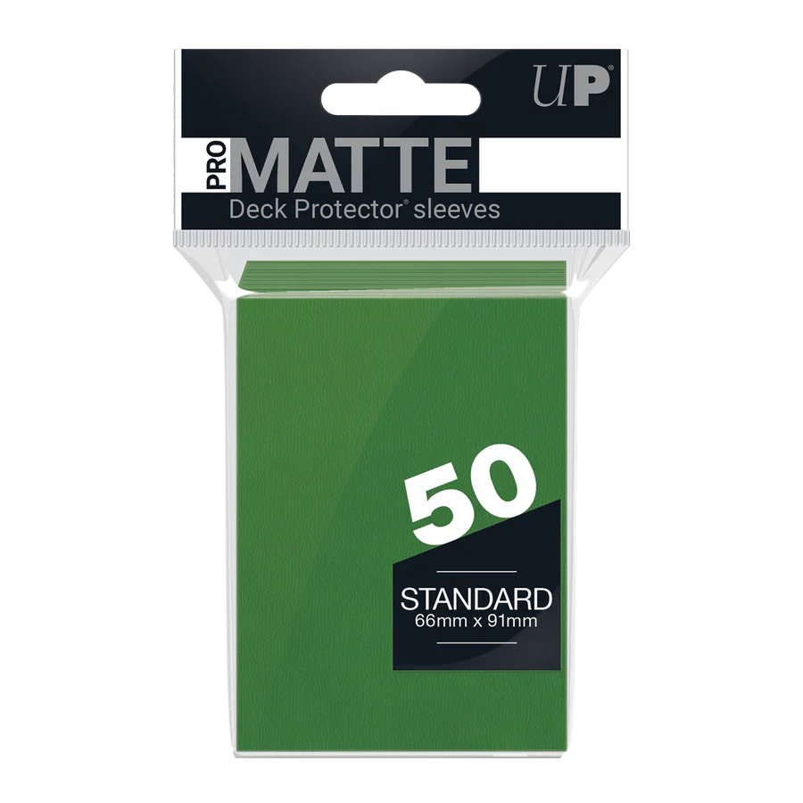 Standard Ultra PRO Pro-Matte Sleeves - Green (50ct)