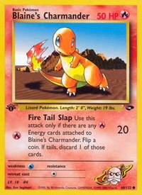 Blaine's Charmander (060/132) [Gym Challenge]