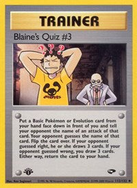 Blaine's Quiz #3 (112/132) [Gym Challenge]