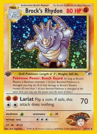 Brock's Rhydon (002/132) [Gym Heroes]