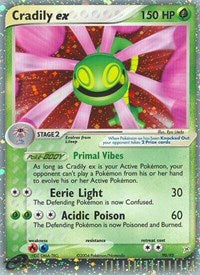 Cradily ex (90/95) [Team Magma vs Team Aqua]