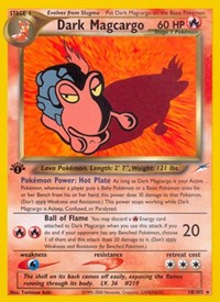 Dark Magcargo (018/105) [Neo Destiny]