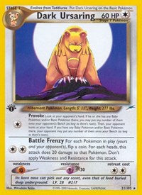 Dark Ursaring (021/105) [Neo Destiny]