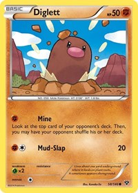 Diglett (58/146) [XY Base Set]