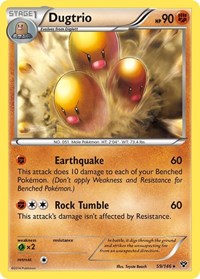 Dugtrio (59/146) [XY Base Set]