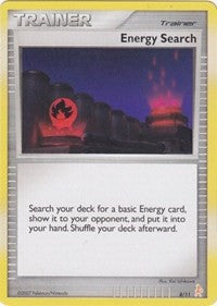 Energy Search (Lucario) (8/11) [DP Trainer Kit: Manaphy & Lucario]