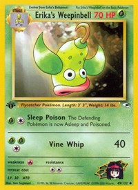 Erika's Weepinbell (49) (049/132) [Gym Heroes]