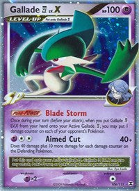 Gallade E4 Lv.X (106/111) [Rising Rivals]