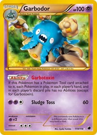 Garbodor (119 Secret Rare) (119/116) [Plasma Freeze]
