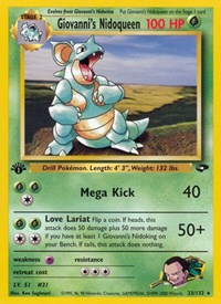 Giovanni's Nidoqueen (023/132) [Gym Challenge]