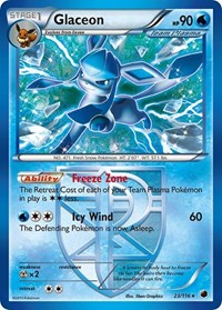Glaceon (Team Plasma) (23/116) [Plasma Freeze]