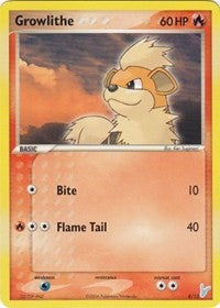 Growlithe (4/12) [EX Trainer Kit 2: Plusle & Minun]