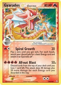 Gyarados Star (Delta Species) (102/110) [Holon Phantoms]