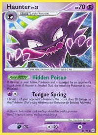 Haunter (41) (41/99) [Arceus]