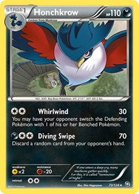 Honchkrow (73/124) [Dragons Exalted]