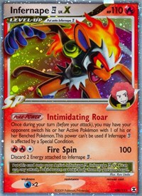Infernape E4 Lv.X (108/111) [Rising Rivals]