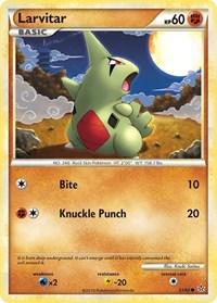 Larvitar (51) (51/95) [Unleashed]