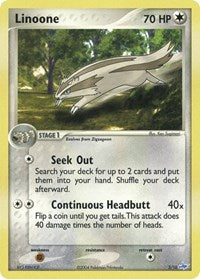 Linoone (3/10) [EX Trainer Kit 1: Latias & Latios]