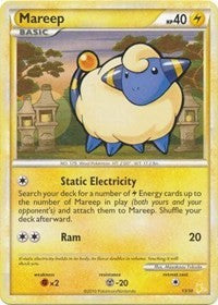 Mareep (#13) (13/30) [HGSS Trainer Kit: Gyarados & Raichu]