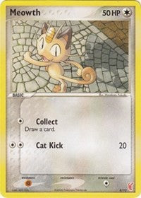 Meowth (4/12) [EX Trainer Kit 2: Plusle & Minun]