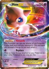 Mew EX (46/124) [Dragons Exalted]