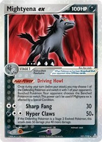 Mightyena ex (101/110) [Holon Phantoms]