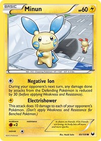 Minun (40/108) [Dark Explorers]