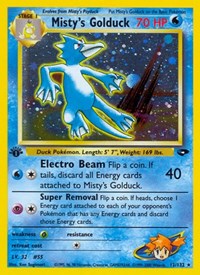 Misty's Golduck (012/132) [Gym Challenge]