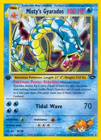 Misty's Gyarados (013/132) [Gym Challenge]