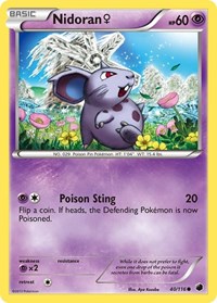 Nidoran F (40/116) [Plasma Freeze]