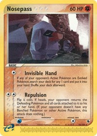 Nosepass (18/109) [Ruby and Sapphire]