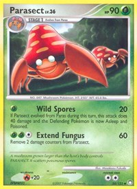 Parasect (58/123) [Mysterious Treasures]
