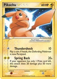 Pikachu Star (104/110) [Holon Phantoms]