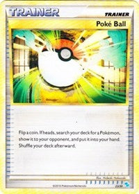 Poke Ball (Gyarados) (23/30) [HGSS Trainer Kit: Gyarados & Raichu]