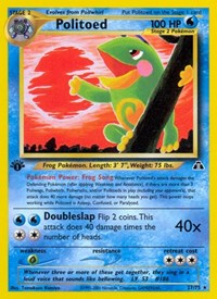 Politoed (27) (27/75) [Neo Discovery]