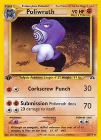 Poliwrath (28) (28/75) [Neo Discovery]