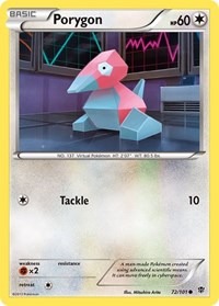 Porygon (72/101) [Plasma Blast]